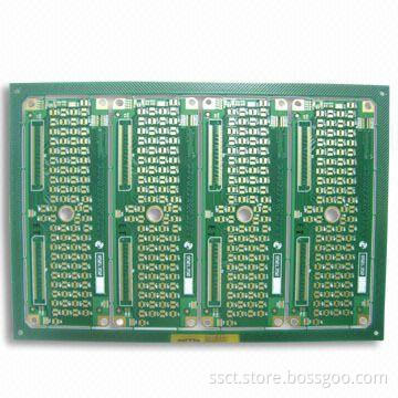 8-layer Board with Via Copper of 25.4μm, Used for Telecommunication